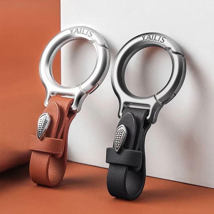 Keychain With Leather Strap 2